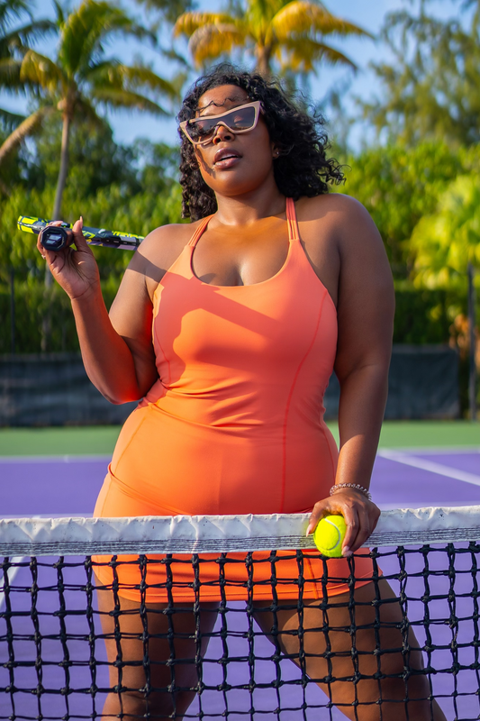 Simply Orange Court Dress | FFGains Athleisure